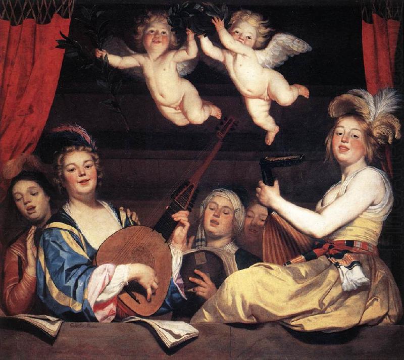 Concert on a Balcony sg, HONTHORST, Gerrit van